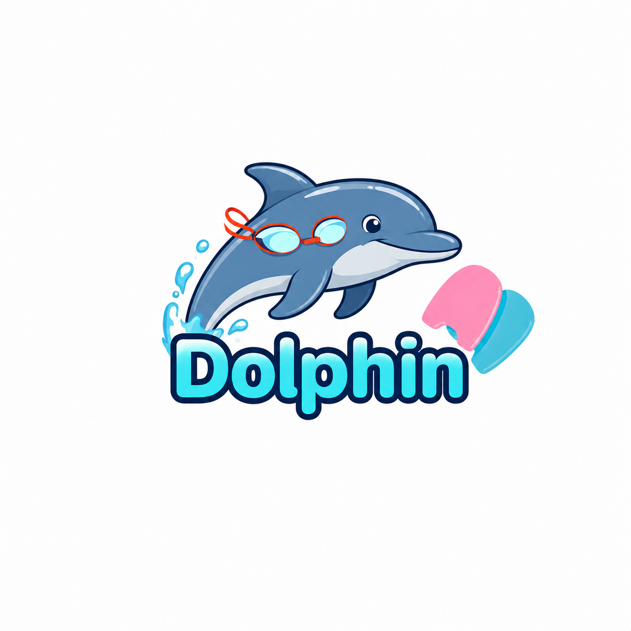 スイミングスクール Dolphinロゴ